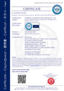 Certification CE
