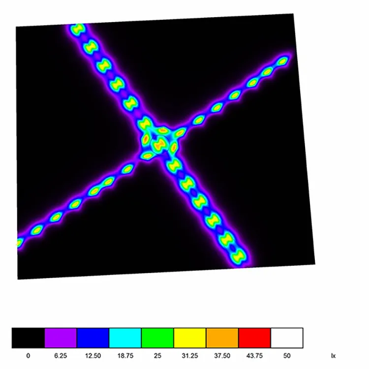 Etude d'éclairage par logiciel