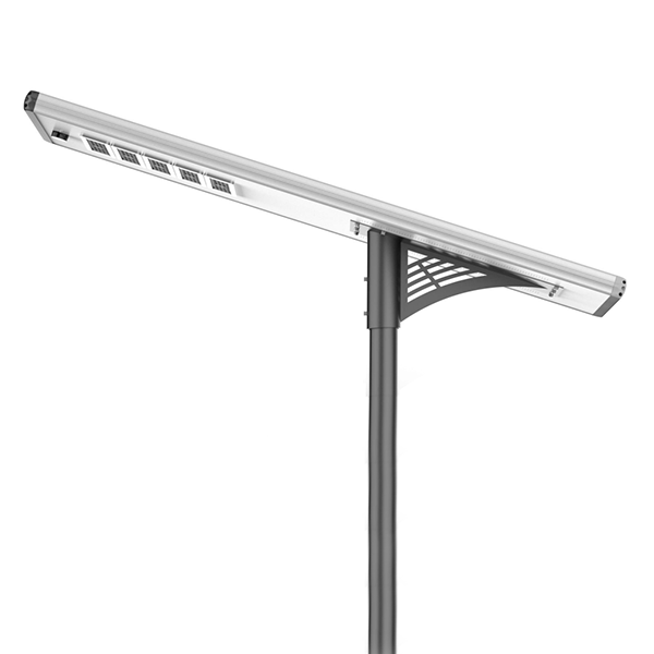 Lampadaire solaire tout-en-un