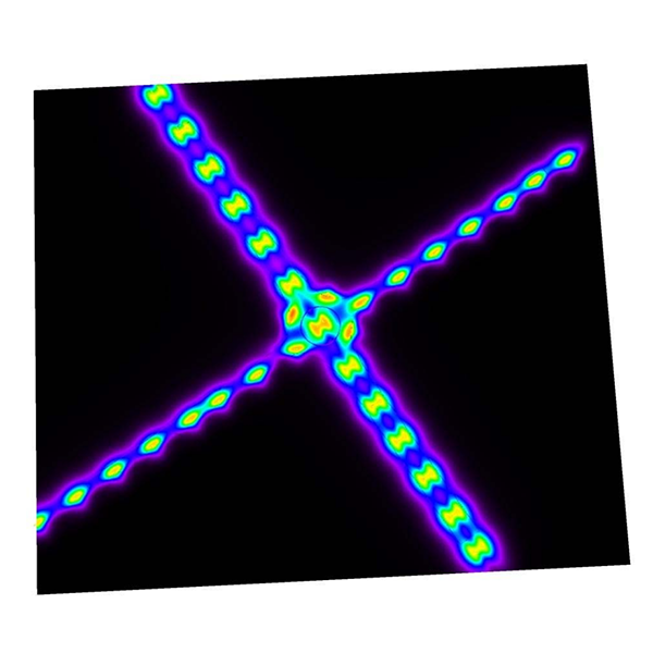 Effet d'éclairage public solaire 02