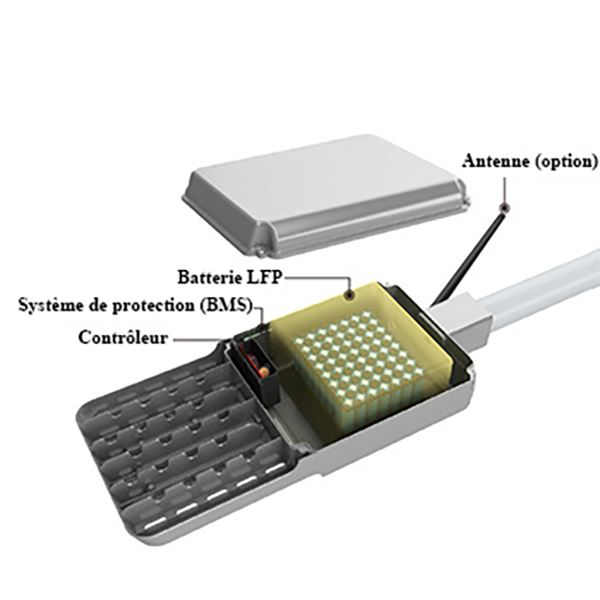 Lampe LED intégrée