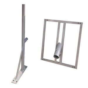 Support murale ou sur poteau du lampadaire solaire