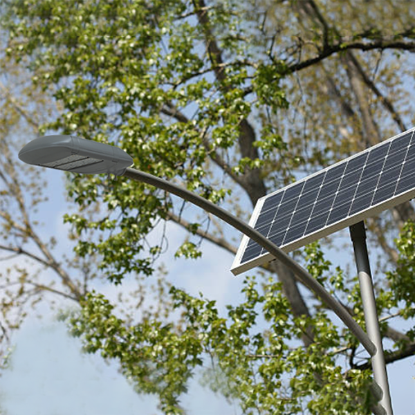 lampadaire solaire LED avec 180lm/W