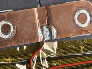 BMS soude au module manuel